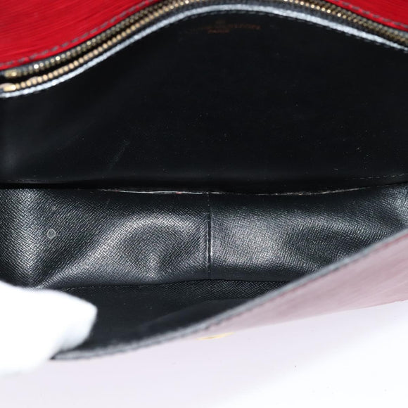LOUIS VUITTON Epi Saint Cloud GM Shoulder Bag Red M52197 LV Auth ep8256