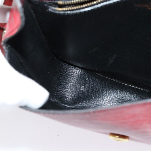 LOUIS VUITTON Epi Saint Cloud GM Shoulder Bag Red M52197 LV Auth ep8256
