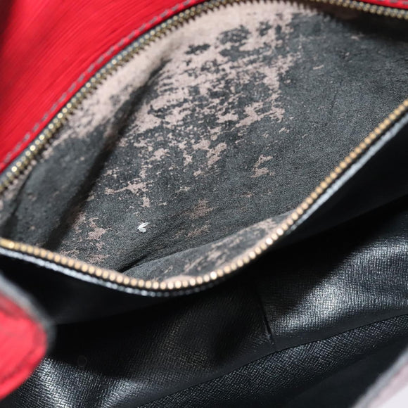 LOUIS VUITTON Epi Saint Cloud GM Shoulder Bag Red M52197 LV Auth ep8256