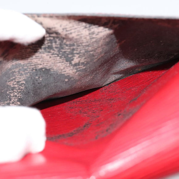 LOUIS VUITTON Epi Saint Cloud GM Shoulder Bag Red M52197 LV Auth ep8256