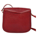 LOUIS VUITTON Epi Saint Cloud GM Shoulder Bag Red M52197 LV Auth ep8256-2