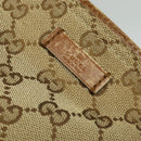 GUCCI GG Canvas Web Sherry Line Shoulder Bag Beige Red Green 337598 Auth ep8262-10