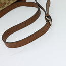 GUCCI GG Canvas Web Sherry Line Shoulder Bag Beige Red Green 337598 Auth ep8262-7