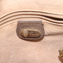 GUCCI GG Supreme Shoulder Bag PVC Beige Auth ep8266-18