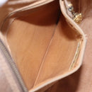 GUCCI GG Supreme Shoulder Bag PVC Beige Auth ep8266-21