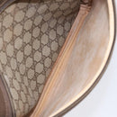 GUCCI GG Supreme Shoulder Bag PVC Beige Auth ep8266-11