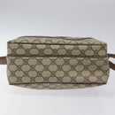 GUCCI GG Supreme Shoulder Bag PVC Beige Auth ep8266-5