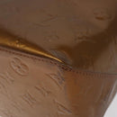 LOUIS VUITTON Monogram Vernis Reade MM Hand Bag Bronze M91143 LV Auth ep8272-14