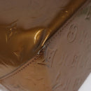 LOUIS VUITTON Monogram Vernis Reade MM Hand Bag Bronze M91143 LV Auth ep8272-9