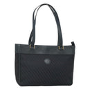 GUCCI Tote Bag Canvas Navy Gold 001 865 1525 Auth ep8277-1