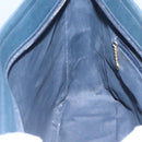 GUCCI Tote Bag Canvas Navy Gold 001 865 1525 Auth ep8277-18