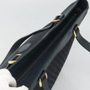 GUCCI Tote Bag Canvas Navy Gold 001 865 1525 Auth ep8277-6