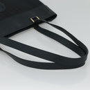 GUCCI Tote Bag Canvas Navy Gold 001 865 1525 Auth ep8277-7