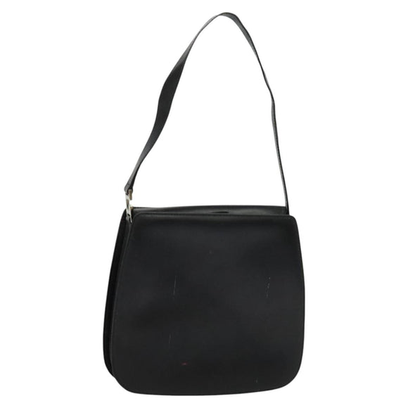 GUCCI Hand Bag Leather Black 001 2046 1719 Auth ep8304