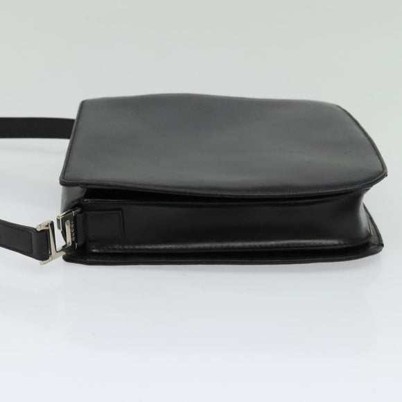 GUCCI Hand Bag Leather Black 001 2046 1719 Auth ep8304