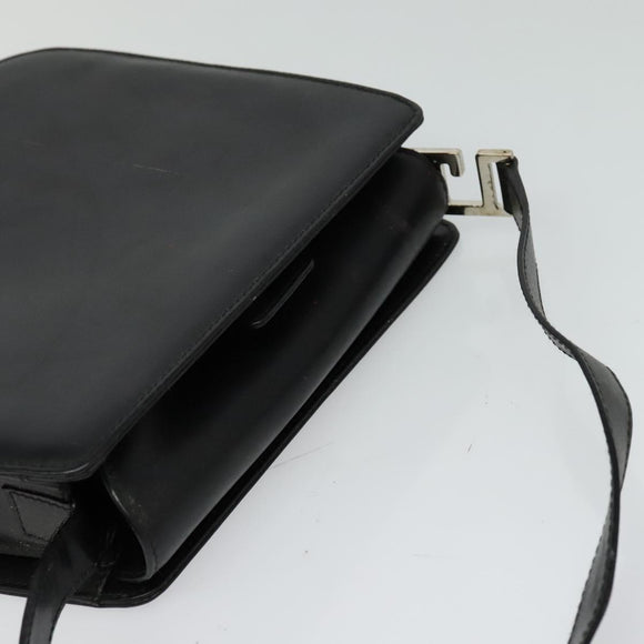 GUCCI Hand Bag Leather Black 001 2046 1719 Auth ep8304