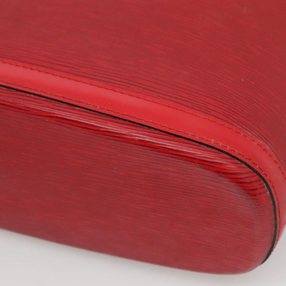 LOUIS VUITTON Epi Lussac Shoulder Bag Red M52287 LV Auth ep8305