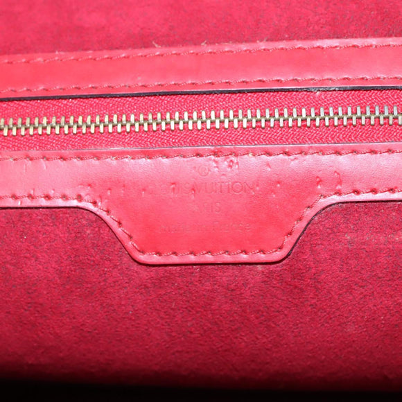 LOUIS VUITTON Epi Lussac Shoulder Bag Red M52287 LV Auth ep8305