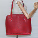 LOUIS VUITTON Epi Lussac Shoulder Bag Red M52287 LV Auth ep8305-22