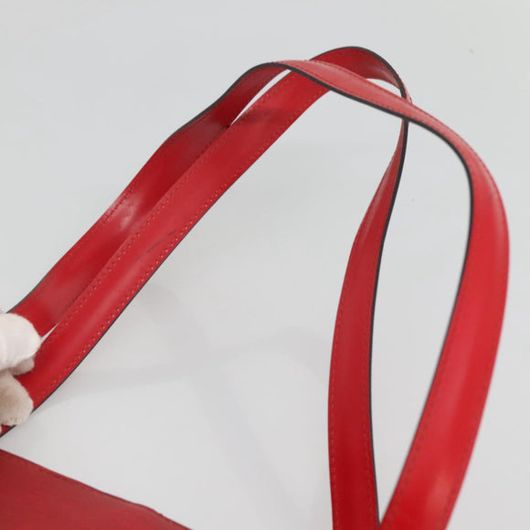 LOUIS VUITTON Epi Lussac Shoulder Bag Red M52287 LV Auth ep8305