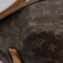 LOUIS VUITTON Monogram Saumur 35 Shoulder Bag M42254 LV Auth ep8310-18
