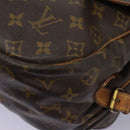 LOUIS VUITTON Monogram Saumur 35 Shoulder Bag M42254 LV Auth ep8310-19