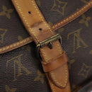 LOUIS VUITTON Monogram Saumur 35 Shoulder Bag M42254 LV Auth ep8310-24