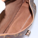 LOUIS VUITTON Monogram Saumur 35 Shoulder Bag M42254 LV Auth ep8310-31