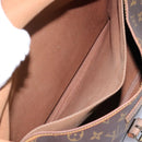 LOUIS VUITTON Monogram Saumur 35 Shoulder Bag M42254 LV Auth ep8310-34