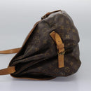 LOUIS VUITTON Monogram Saumur 35 Shoulder Bag M42254 LV Auth ep8310-3