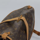 LOUIS VUITTON Monogram Saumur 35 Shoulder Bag M42254 LV Auth ep8310-14
