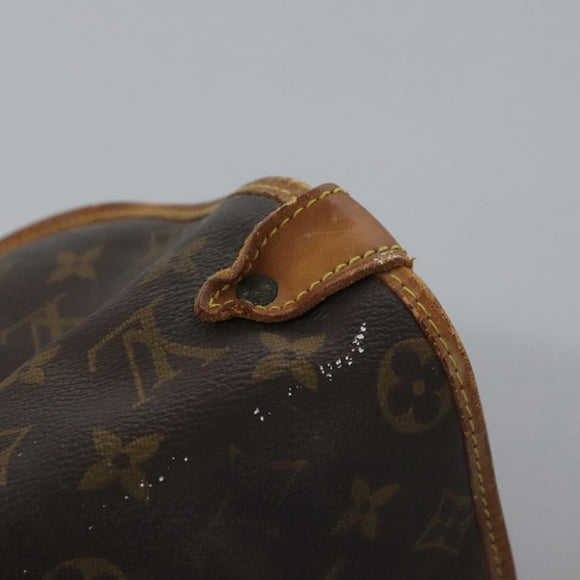 LOUIS VUITTON Monogram Saumur 35 Shoulder Bag M42254 LV Auth ep8310