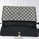 GUCCI GG Supreme Shoulder Bag PVC Navy Gold 904 02 050 Auth ep8341-10