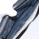 GUCCI GG Supreme Shoulder Bag PVC Navy Gold 904 02 050 Auth ep8341-11