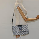 GUCCI GG Supreme Shoulder Bag PVC Navy Gold 904 02 050 Auth ep8341-22