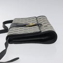 GUCCI GG Supreme Shoulder Bag PVC Navy Gold 904 02 050 Auth ep8341-4