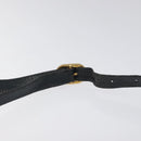 GUCCI GG Supreme Shoulder Bag PVC Navy Gold 904 02 050 Auth ep8341-8