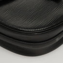 LOUIS VUITTON Epi Jeune Fille MM Shoulder Bag Black M52152 LV Auth ep8347-14