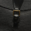 LOUIS VUITTON Epi Jeune Fille MM Shoulder Bag Black M52152 LV Auth ep8347-18