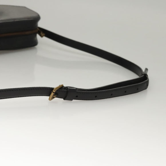 LOUIS VUITTON Epi Jeune Fille MM Shoulder Bag Black M52152 LV Auth ep8347