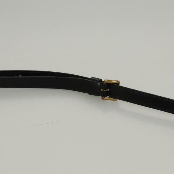 LOUIS VUITTON Epi Jeune Fille MM Shoulder Bag Black M52152 LV Auth ep8347