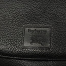 Burberrys Shoulder Bag Leather Black Gold Auth ep8351-17