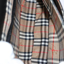 Burberrys Shoulder Bag Leather Black Gold Auth ep8351-10