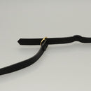 Burberrys Shoulder Bag Leather Black Gold Auth ep8351-8