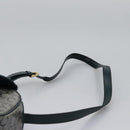 CELINE C Sulky Shoulder Bag PVC Navy Gold Auth ep8365-14