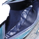 CELINE C Sulky Shoulder Bag PVC Navy Gold Auth ep8365-11