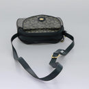 CELINE C Sulky Shoulder Bag PVC Navy Gold Auth ep8365-7