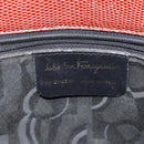 Salvatore Ferragamo Tote Bag Leather Brown Auth ep8381-12