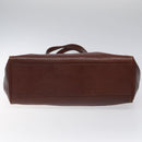 Salvatore Ferragamo Tote Bag Leather Brown Auth ep8381-5