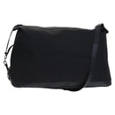 GUCCI GG Canvas Shoulder Bag Nylon Black Silver 105669 Auth ep8385-1